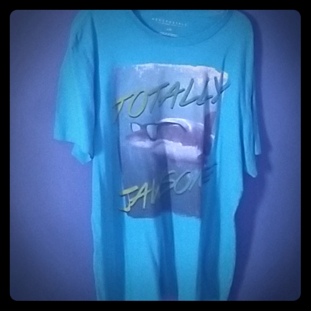 Aeropostale Shark Week Special Tee Size L